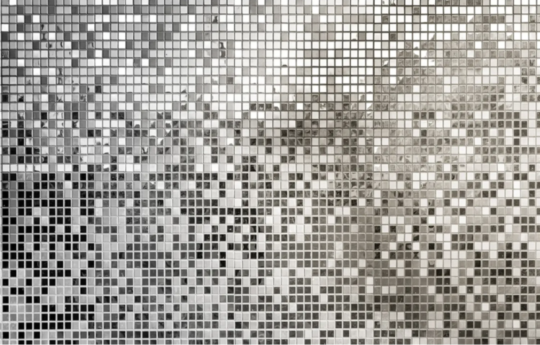 Photobooth achterwand Shimmerwall zilver